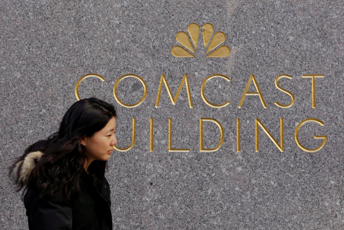 Comcast, the owner of NBC and Universal Pictures, said it was delighted to be formalizing its offer. (Reuters)