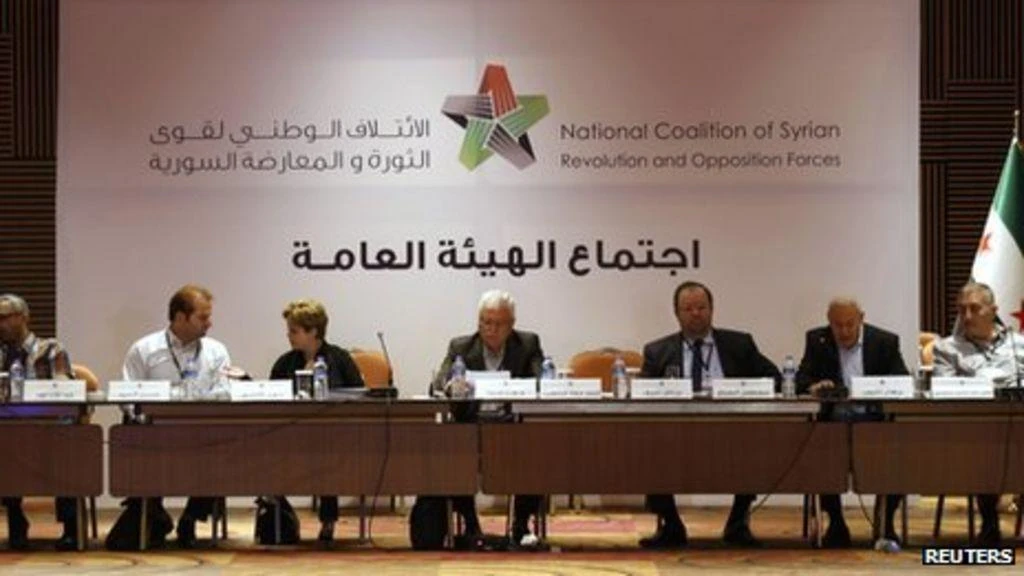 Three members of the Syrian National Coalition announced their resignations on Wednesday