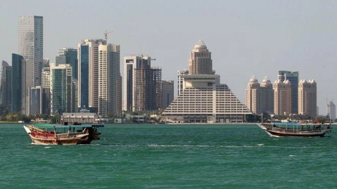 File photo showing skyline view of Doha, Qatar. (Reuters)