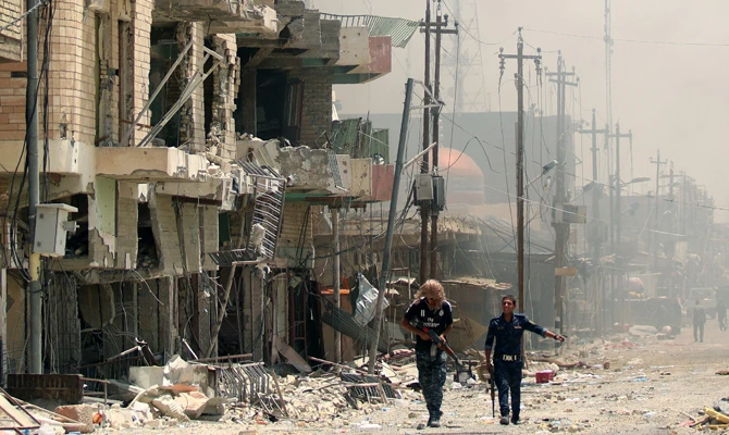 Battle for hearts and minds in Fallujah
