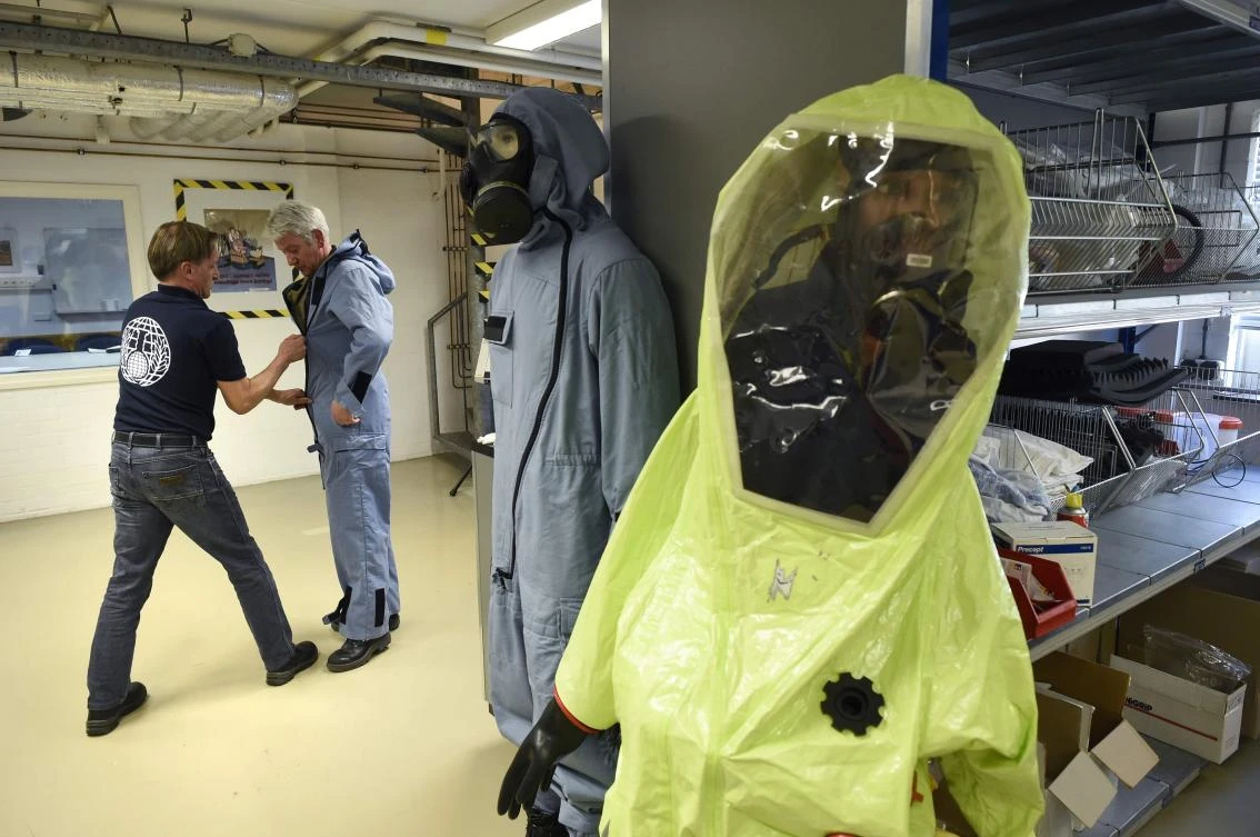 Russian briefing at OPCW chemical arms body is stunt: UK envoy