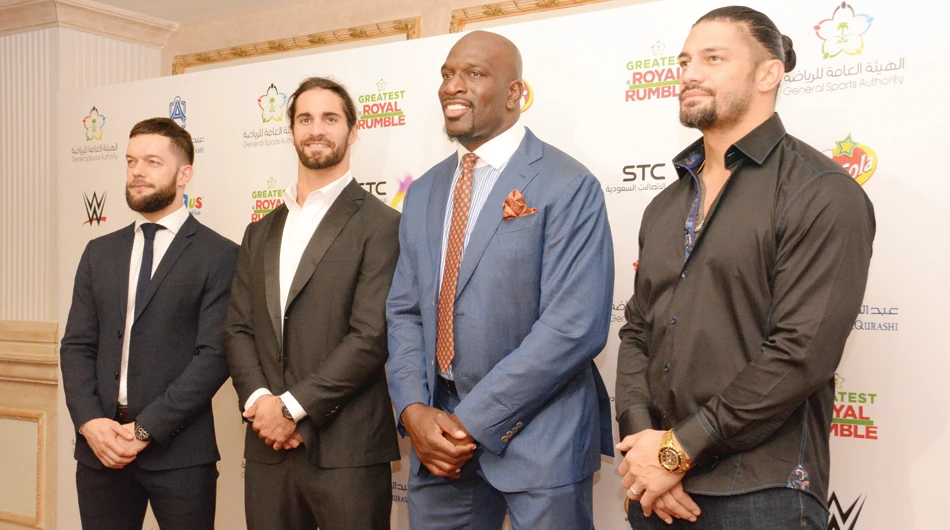 Wrestling history as Jeddah gets ready for royal rumble