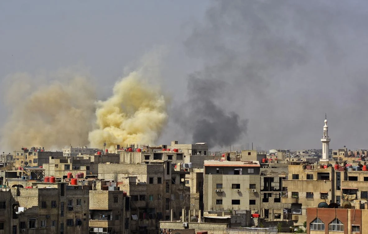 Syria regime bombardment kills 17 civilians in south Damascus: monitor
