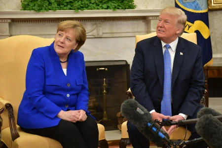 Trump, Merkel: We will not allow Iran to acquire nuclear weapons