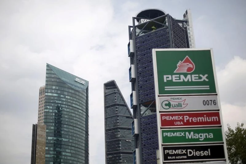 File photo showing a Pemex gas station in Mexico City, March 2016. (Reuters)