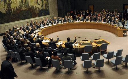 File photo showing the security council in session at the United Nations in NYC, US. (Reuters)