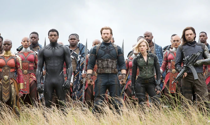 “Avengers: Infinity War” is expected to set box-office records in movie theaters around the world, and Saudi Arabia is becoming a participant in this worldwide phenomenon. (Disney/Marvel photo)