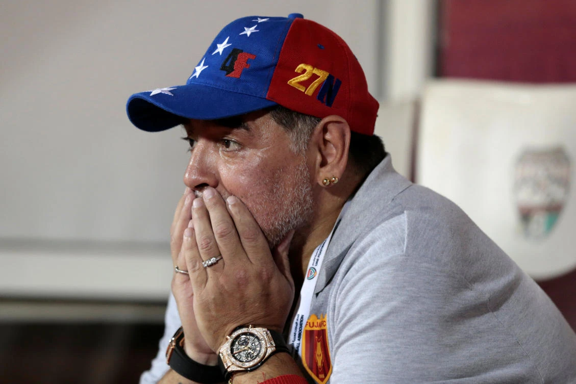 Diego Maradona leaving UAE team after missing automatic promotion