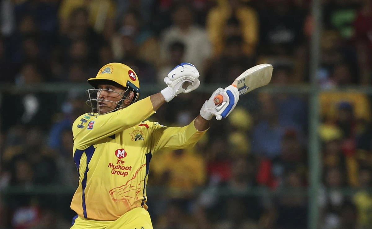 MS Dhoni is smashing the ball out of the park with regularity for Chennai. (AP)