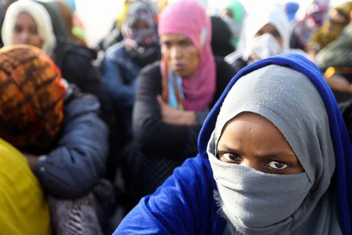 At least 15 African migrants died on Sunday when their boat trying to reach Europe capsized off the Algerian coast. (AFP)
