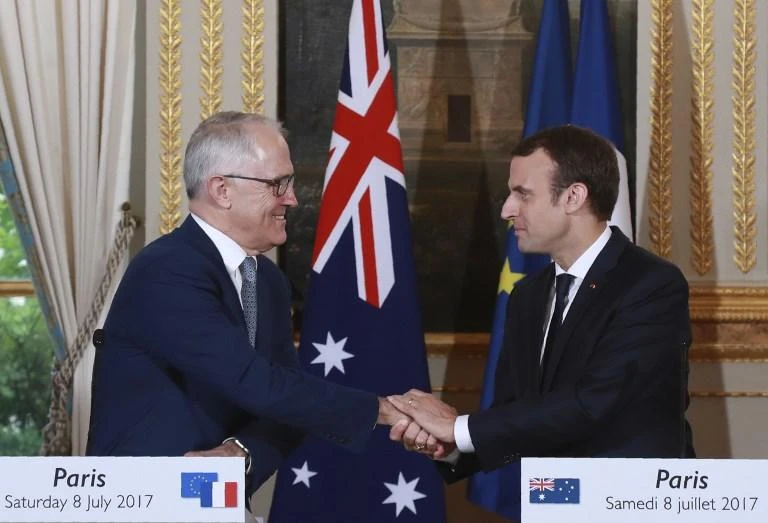Macron heading to Australia to boost defense ties, raise French profile