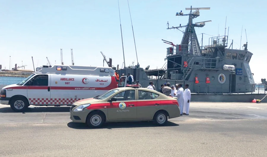 Saudi coastguard saves Russian sailor suffering heart attack