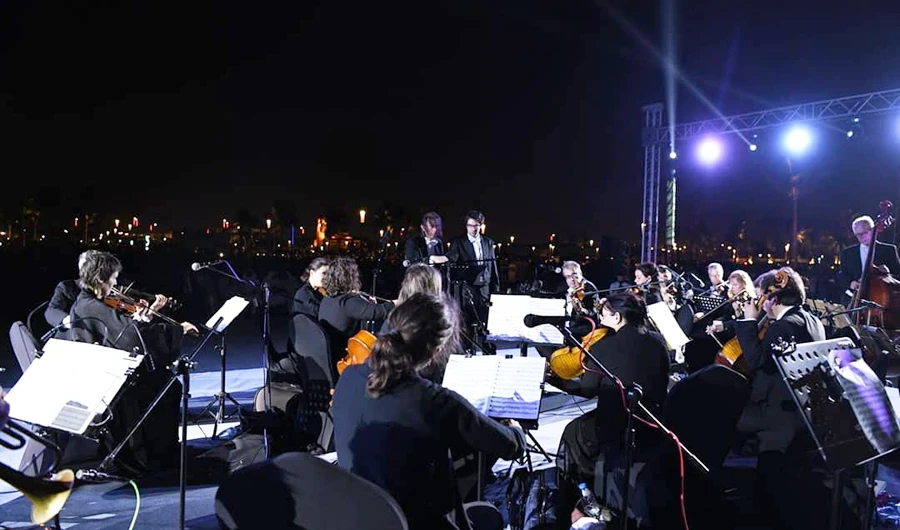 German orchestra delights with sell-out show on Jeddah beach