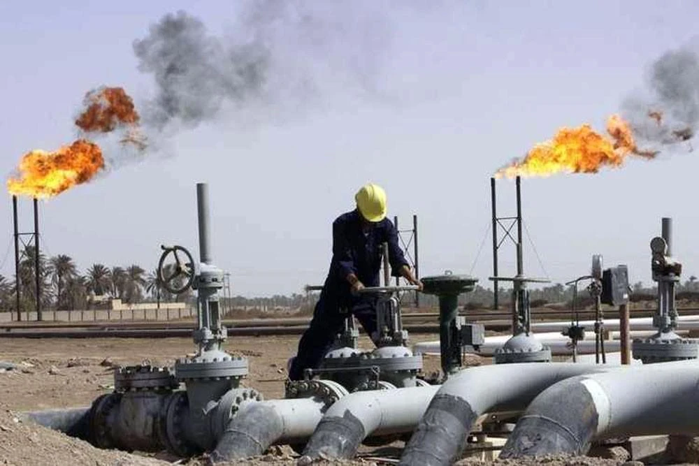 Iraq’s export level from the southern ports dropped because of maintenance work carried out at loading terminals in early April. (Reuters)