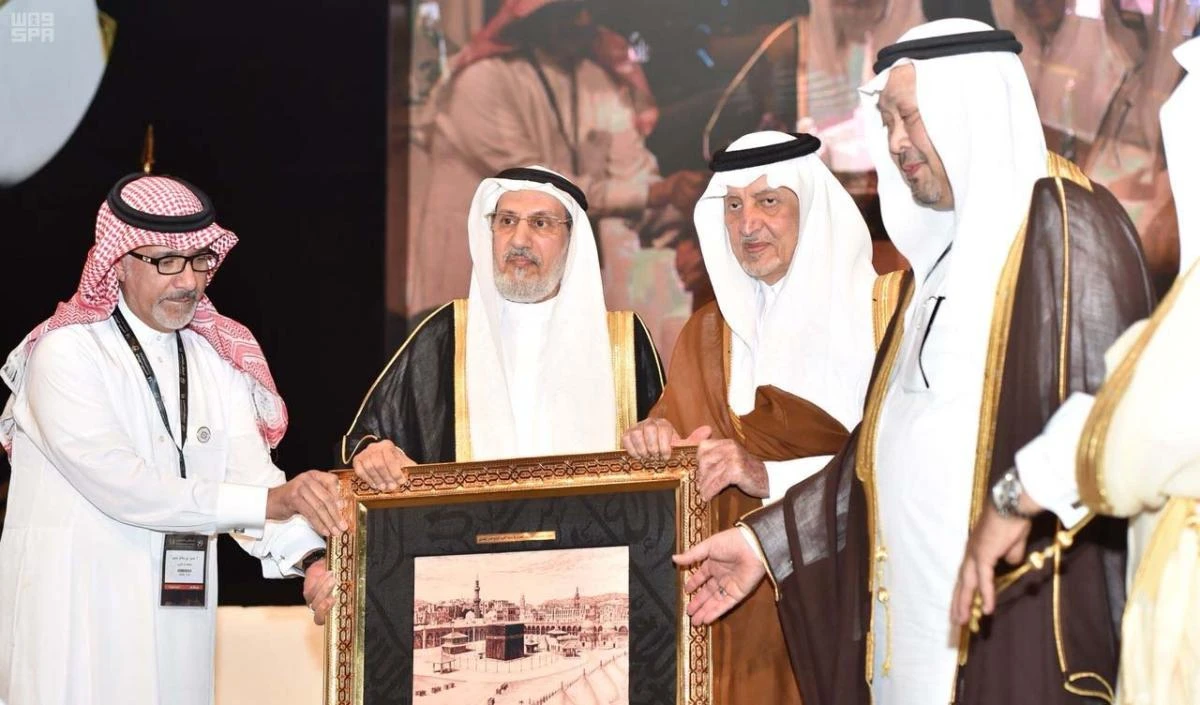 Makkah Gov. Prince Khaled Al-Faisal inaugurates the 18th Scientific Forum of Hajj, Umrah and Visit Research on Tuesday. (SPA)