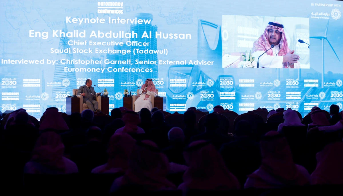 Khalid Al-Hussan, CEO of the Saudi Stock Exchange (Tadawul), is ready for the Saudi Aramco IPO in whatever shape it comes. (Reuters)