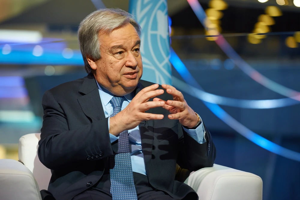 United Nations Secretary-General Antonio Guterres. (Shutterstock)