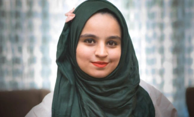 Dania Hassan. (Photo courtesy: US Embassy twitter account)