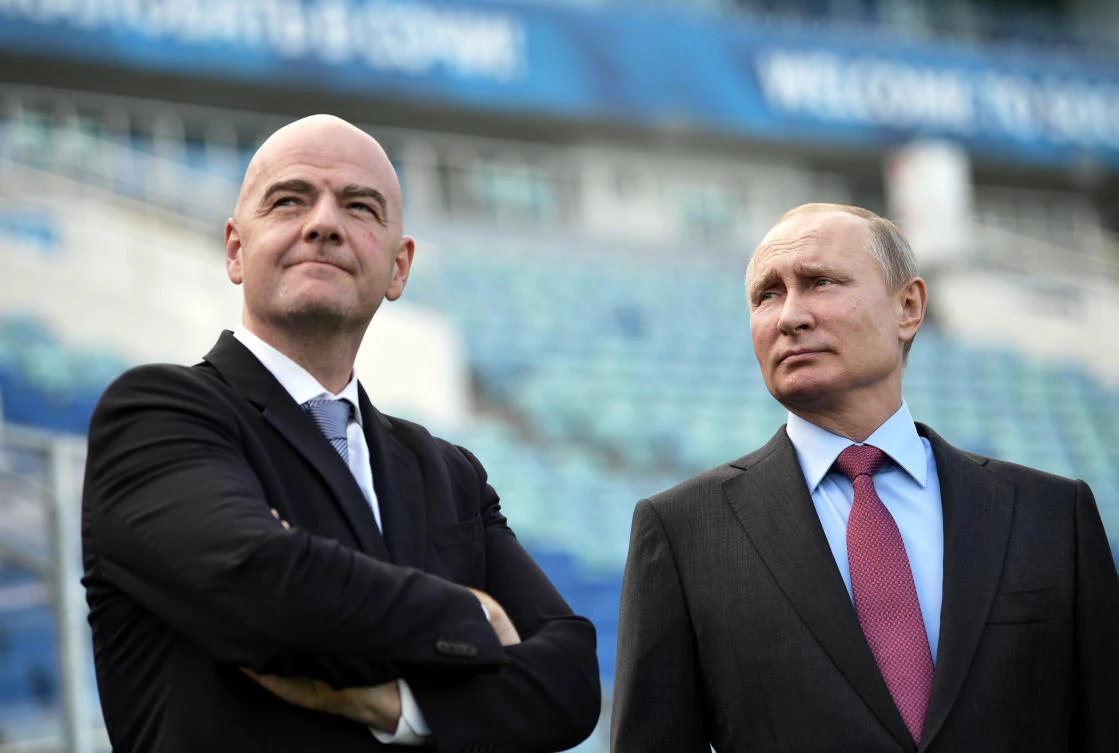 FIFA boss Gianni Infantino says Russia is ready to host the World Cup