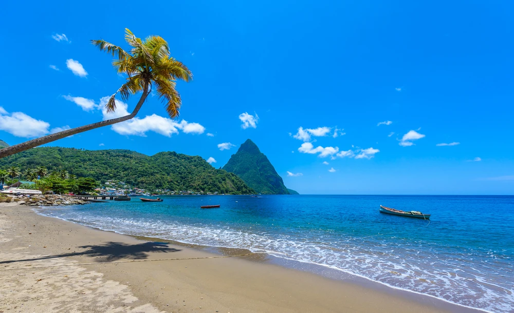 The island in the eastern Caribbean’s Lesser Antilles is littered with French place names. (Shutterstock)
