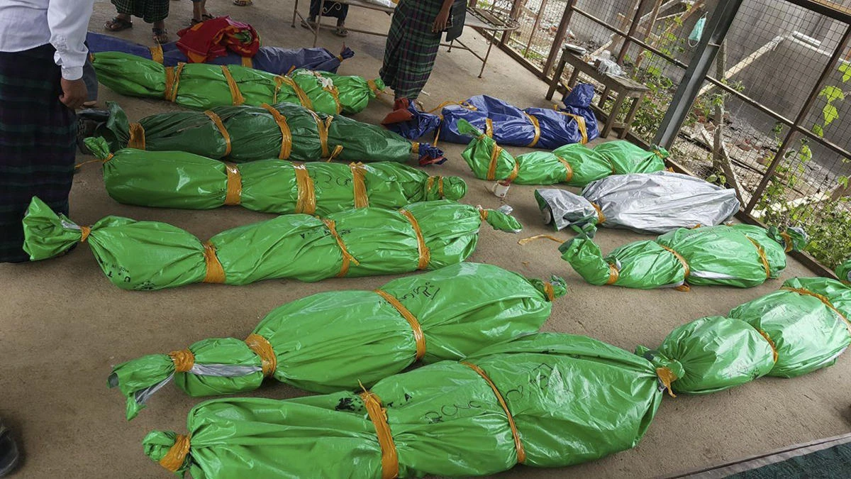 17 dead in Myanmar jade mine landslide