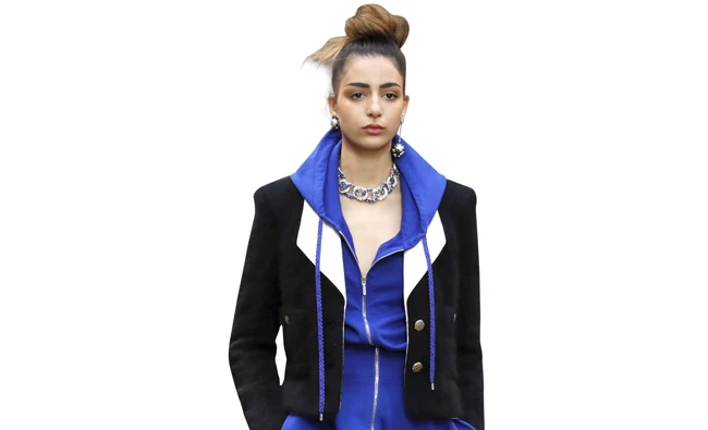 Nora Attal has walked the runway for some of the world’s most exclusive fashion houses. (AFP)