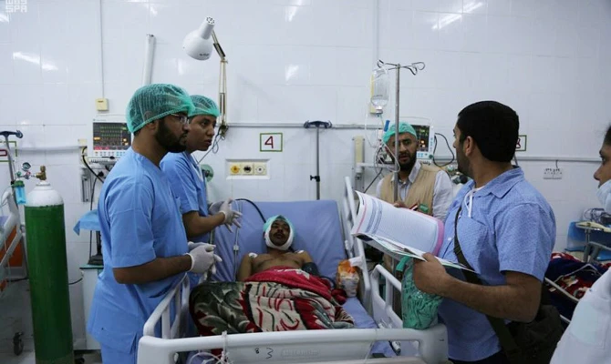 With funding support from KSRelief, hospitals in Yemen's Marib city have been able to perform surgical operations on dozens of patients. (SPA photo)