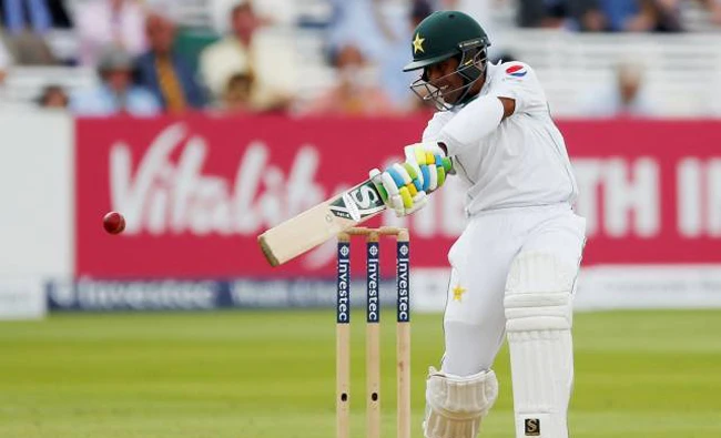 Asad Shafiq. (REUTERS)