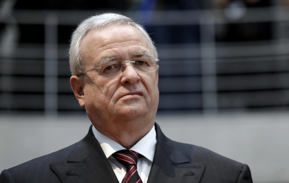 Martin Winterkorn, former CEO of the German car manufacturer ‘Volkswagen’, arrives for a questioning at an investigation committee of the German federal parliament in Berlin, Germany. VW spokesman Michael Brendel says the German automakers supervisory board is checking whether it can demand damage claims from former VW CEO Martin Winterkorn in connection with the company’s diesel emissions cheating scandal. (AP)