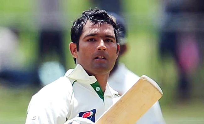 Asad Shafiq. (AFP)