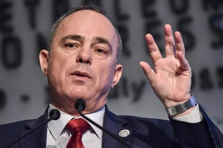 Israeli Energy Minister Yuval Steinitz Israeli minister threatens Assad over any Iranian attacks from Syria. (File photo: AFP)