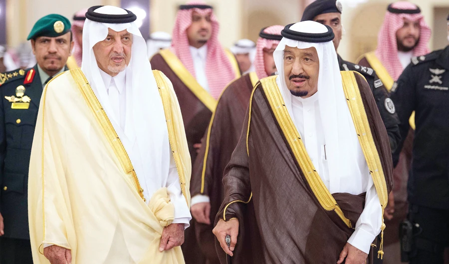 King Salman in Jeddah. (SPA)