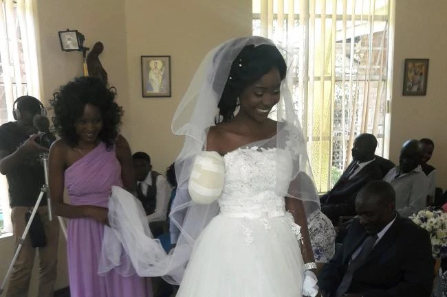 Zimbabwe bride weds days after losing arm in croc attack
