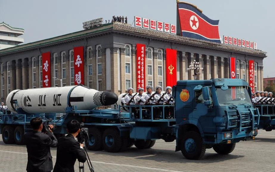 North Korea had provided warnings of all missile launches until around 2014 but that gradually ended and by 2016 airlines avoided the airspace entirely. (Reuters)