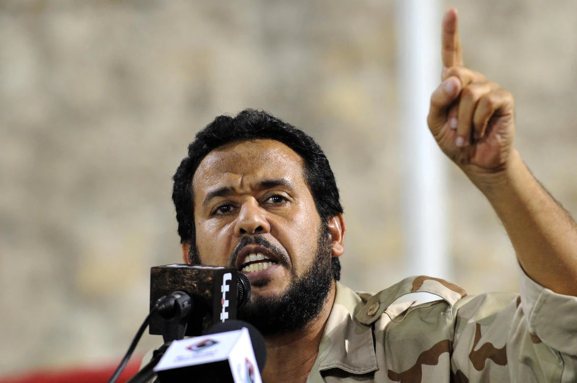 Libyan former rebel Abdul Hakim Belhadj and his wife Fatima Boudchar and his pregnant wife were abducted in 2004 by US CIA agents in Thailand and then illegally transferred to Tripoli with the help of British spies. (AFP)