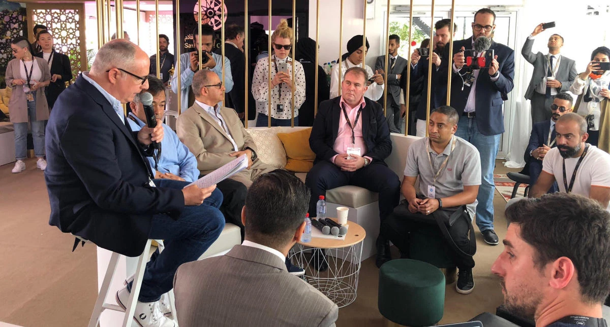 Industry leaders gather in Saudi’s Cannes pavilion to discuss film opportunities