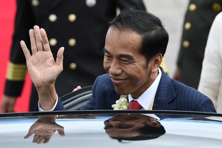 Indonesian President Joko Widodo said there was “no room for terrorism” in the country. (AFP)