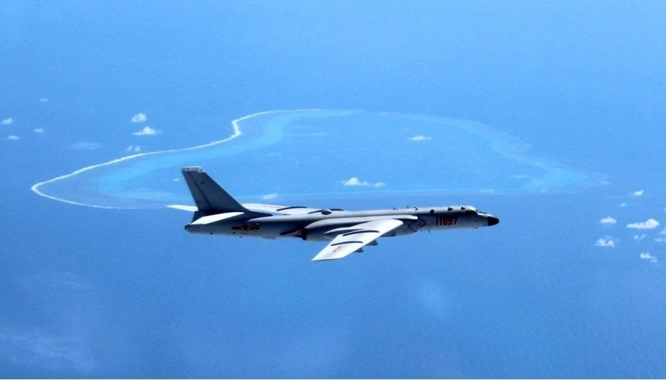 The H-6K Badger warplanes are designed for long-range and stand-off attacks and could strike US carrier battle groups and priority targets in Asia.(AP)