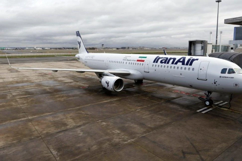 An Airbus A321 painted in IranAir's livery rests on the tarmac as the company takes delivery of the first new Western jet under an international sanctions deal on January 2017. (Reuters)