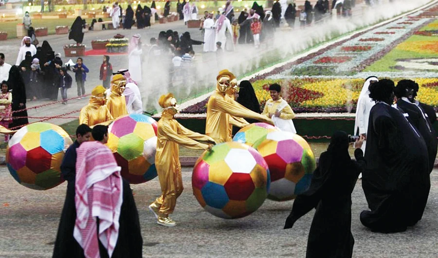 The General Culture Authority has lined up several events to showcase the cultural identity of Saudi Arabia. (File/Reuters)