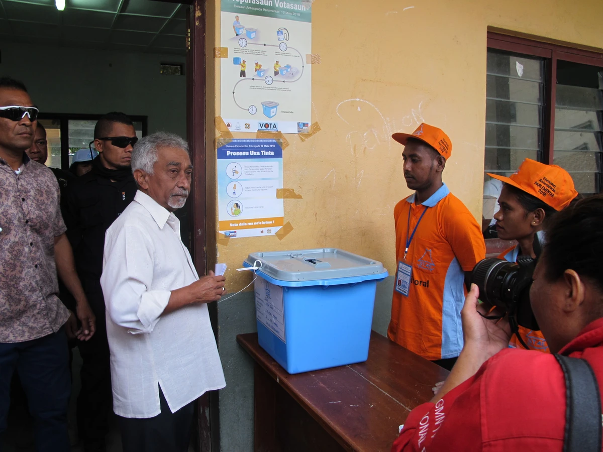 East Timor PM urges calm as voters await election result