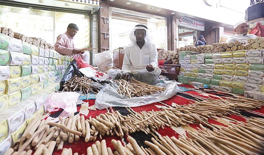 Miswak sellers are all smiles as sales increase