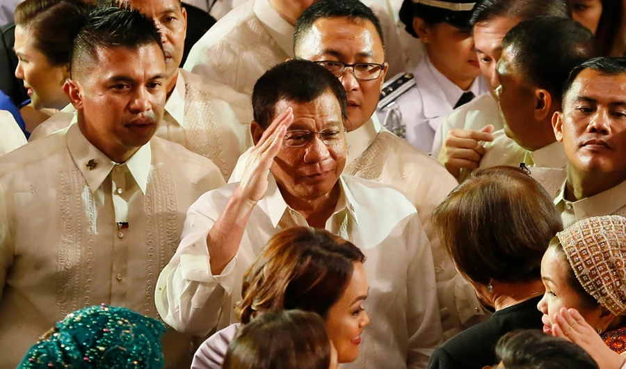 Philippine President Rodrigo Duterte sent a message with special envoy Mama-o to Kuwait. (AP)