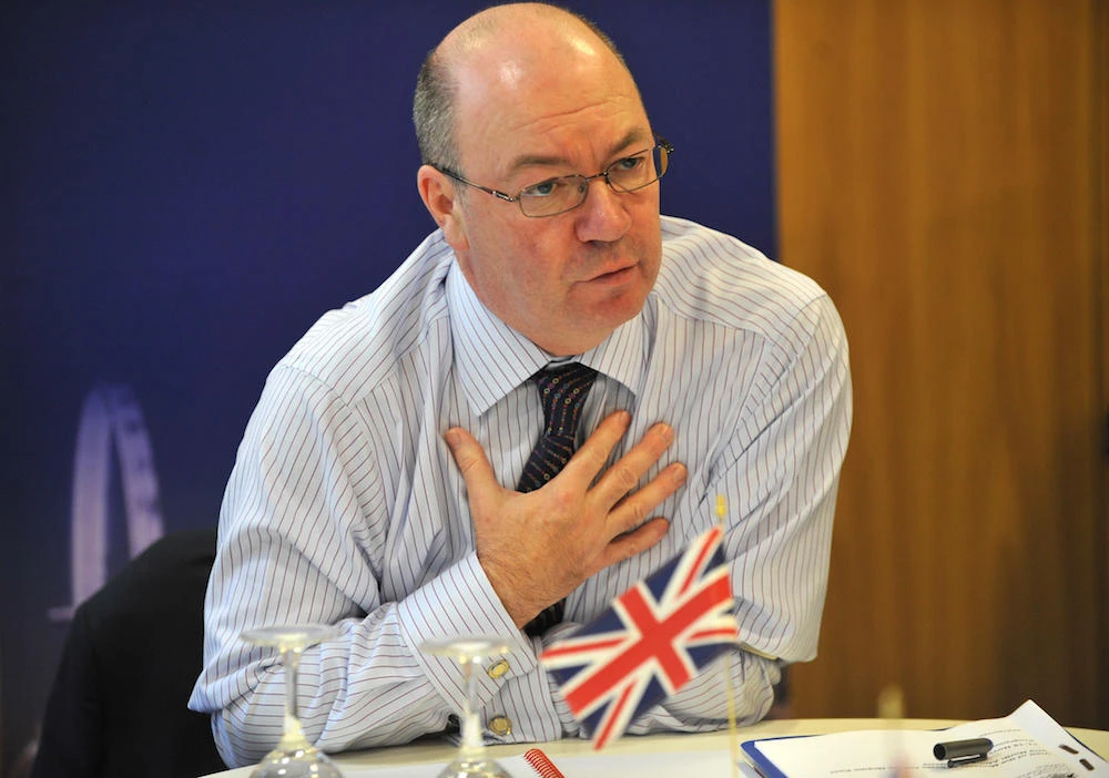 Britain’s Middle East Minister Alistair Burt said that the issues that triggered the move by US President Donald Trump to scrap the nuclear deal need to be addressed by Tehran. (AFP)