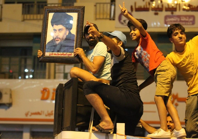 Shiite cleric Sadr leads in Iraq’s initial election results