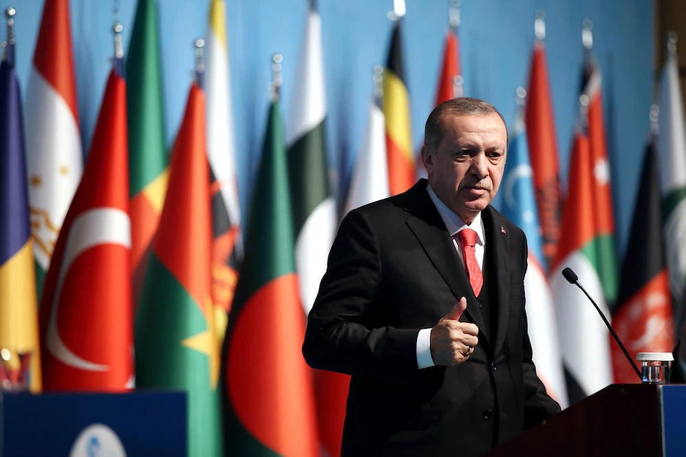 Turkey has called for an emergency OIC meeting after the mass killing of unarmed protesters in Gaza. (File photo: Turkish Presidential Press Service via AFP)