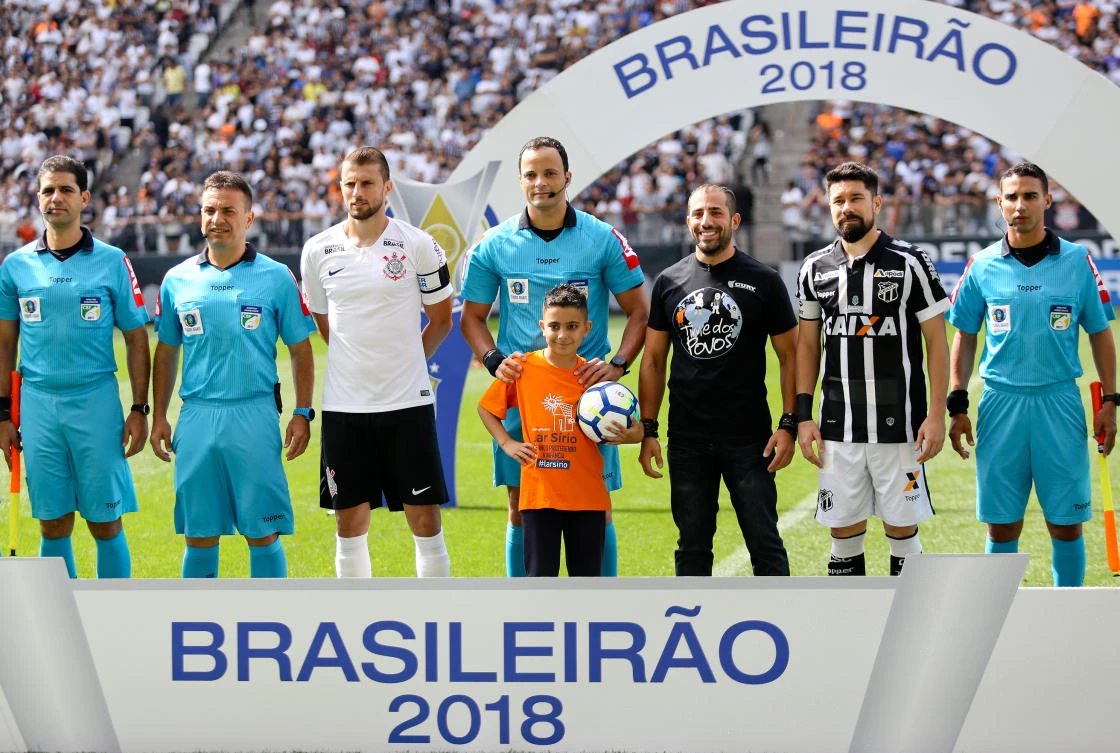 The Corinthians match where the result mattered far less than the watching refugees