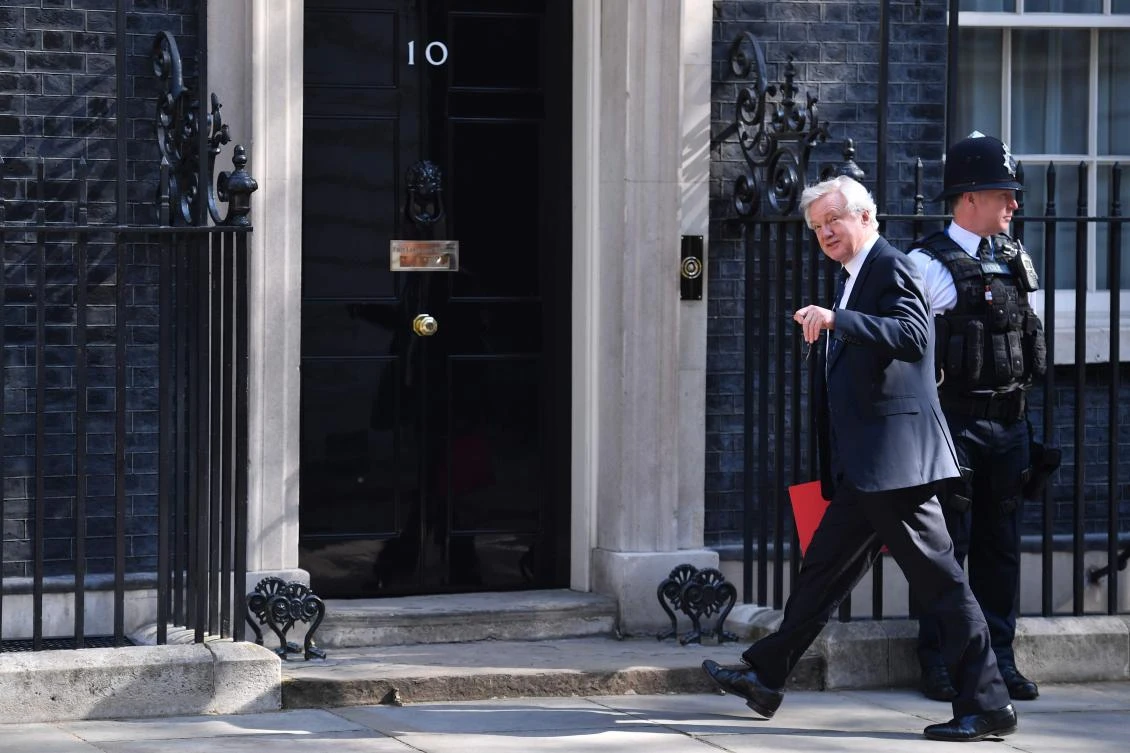 Brexit Secretary David Davis said the ‘White Paper’ will “communicate our ambition for the UK’s future relationship with the EU, in the context of our vision for the UK’s future role in the world.” (AFP)