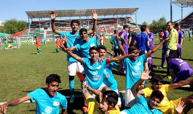 Uzbekistan beat Pakistan to win Street Child World Cup 2018, in penalty shootout. (Photo courtesy: Muslim Hands Foundation)
