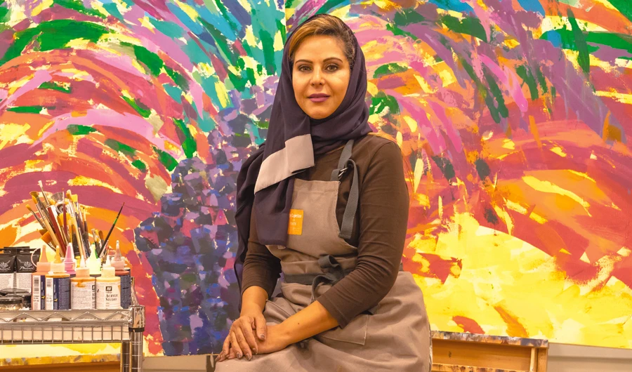 Dr. Ahlam Alshedokhi. (AN photo by Ziyad Alarfaj)